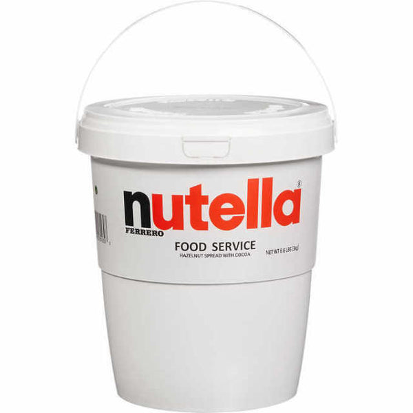 Nutella FERRERO 3 kg Nutella 3 kg (6.6 lb) Bucket Hazelnut Spread