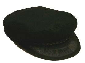 Greek Fisherman Hat, Black Wool, Size: 7.75 – Parthenon Foods