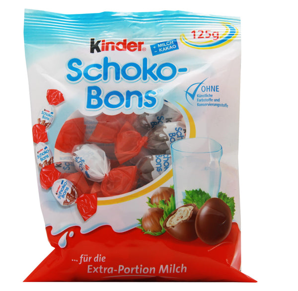Schokobon Kinder - Sachet de 125 g - 20 pièces
