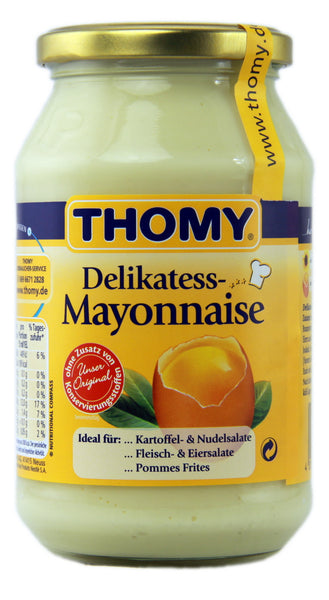 Thomy Mayonnaise Made From Free Range Eggs Smooth Creamy Light