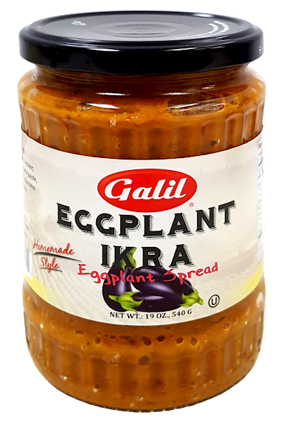 Eggplant Ikra, Eggplant Spread (Galil) 19 oz – Parthenon Foods