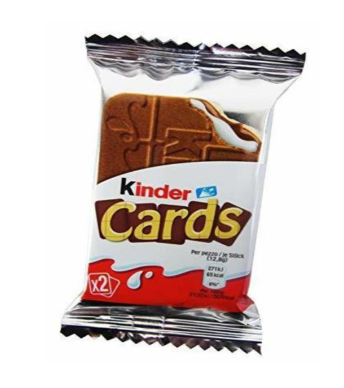  Kinder Cards (2 x 128g) : Grocery & Gourmet Food