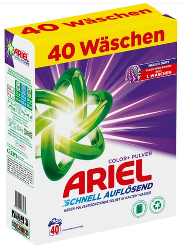 ARIEL Color Detergent Powder, 2.4 kg - Parthenon Foods