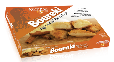 Boureki - Egg Custard Pastry Puffs (Athenian Foods) 12 oz - Parthenon Foods