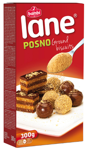 Bambi Lane POSNO GROUND Lenten Biscuits-GROUND Biscuits POSNO, 300g - Parthenon Foods