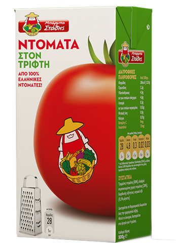 Grated Tomato (Barba Stathis) 500g - Parthenon Foods