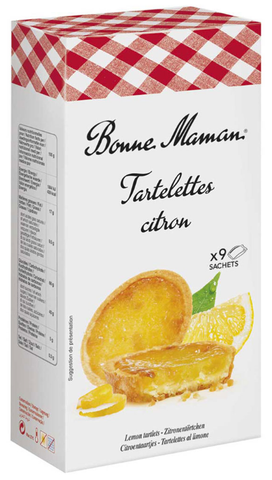 Lemon Tartelettes (Bonne Maman) 125g - Parthenon Foods