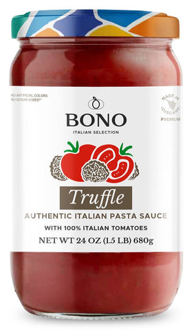 Truffle Italian Pasta Sauce (BONO) 24 oz - Parthenon Foods