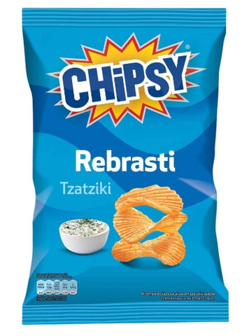 Potato Chips with Tzatziki, Rebrasti (Chipsy) 60g - Parthenon Foods