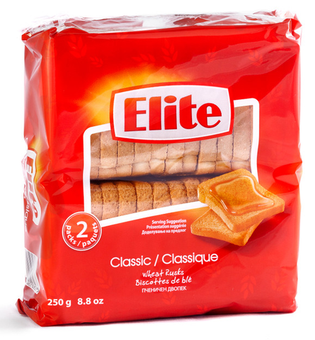 Toast Rusks Wheat (Elite) 250g - Parthenon Foods