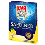 Eva Sardines, Lemon in Vegetable oil, 115g(4oz) - Parthenon Foods