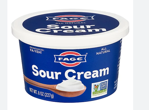 Fage Sour Cream, 8 oz - Parthenon Foods