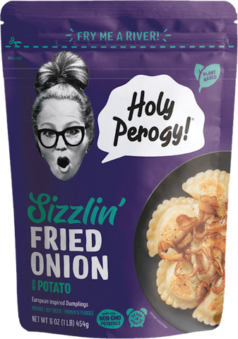 Holy Perogy, Sizzlin Fried Onion with Potato, 1 lb - Parthenon Foods