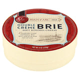 Double Creme Brie Round Soft-Ripened Cheese (Joan of Arc) 8 oz - Parthenon Foods