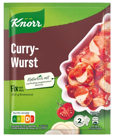 Knorr Fix for Currywurst, 36g - Parthenon Foods