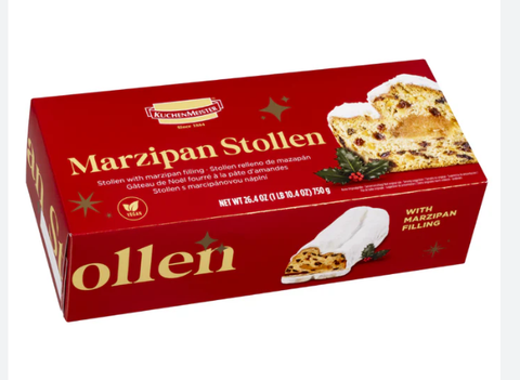 Marzipan Stollen (Kuchenmeister) 26.4 oz (750 g) - Parthenon Foods