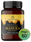 Manuka Raw Honey - mgo 50+ (Liberty Orchards) 17.6 oz (500g) - Parthenon Foods