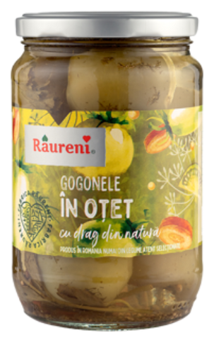 Green Tomatoes in Vinegar (Raureni) 680g - Parthenon Foods