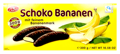 Chocolate Bananas (SIR CHARLES) 300g - Parthenon Foods