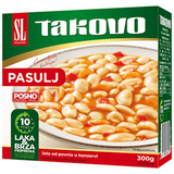 Lenten Beans, Posno, (Takovo) 300g Can - Parthenon Foods