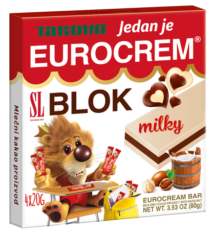 Euro Blokic Bars (Takovo) 80g - Parthenon Foods