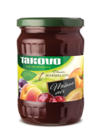 Mixed Fruit Jam (Takovo) 700g - Parthenon Foods