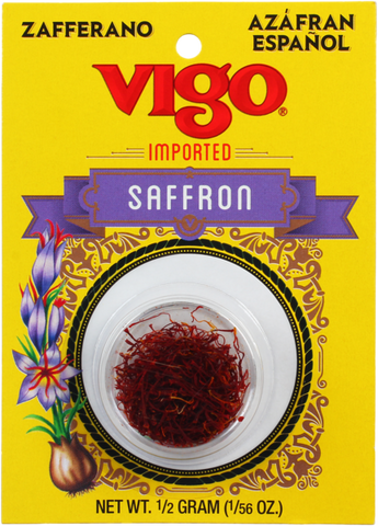 Saffron, Imported (Vigo) 0.0179 oz (0.5 g)