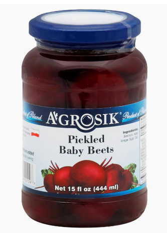 Pickled Baby Beets (Agrosik) 15 oz - Parthenon Foods