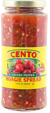 Hot Cherry Pepper Hoagie Spread (Cento) 12 oz - Parthenon Foods