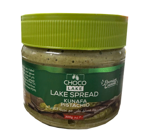 KUNAFA Pistachio Spread (Chocolake) 300g (10.5 oz) - Parthenon Foods