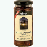 Kalamata Pitted Olives (krinos) 8oz - Parthenon Foods