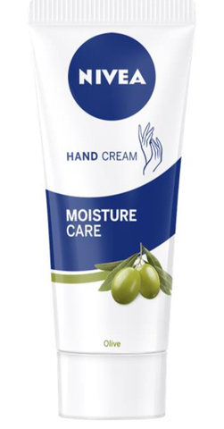 Nivea Moisture Care Hand Cream - Olive, 75 ml Tube - Parthenon Foods