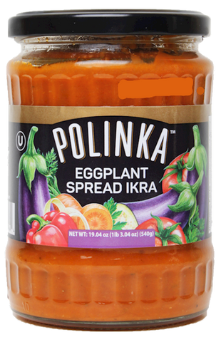 Eggplant Ikra, Eggplant Spread (Polinka) 19 oz - Parthenon Foods