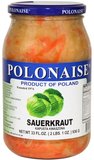 Sauerkraut with Carrot (Polonaise) 33oz - Parthenon Foods