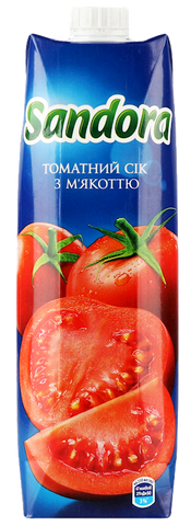 Tomato Juice (Sandora) 950 ml - Parthenon Foods