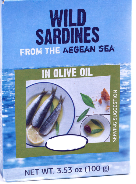 Wild Sardines in Olive Oil (Varka) 100g – Parthenon Foods