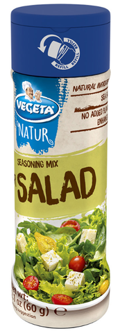 Vegeta Natur Seasoning Mix for Salad 60g Shaker - Parthenon Foods