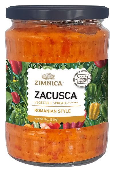 Romanian Style Zacusca Spread (Zimnica) 19 oz (540g) – Parthenon Foods