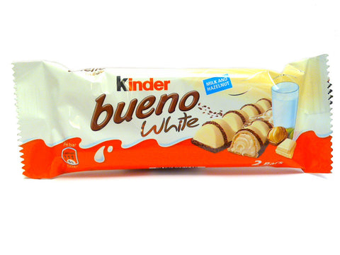 Kinder Bueno Milk Chocolate & Hazelnut Cream Candy Bar